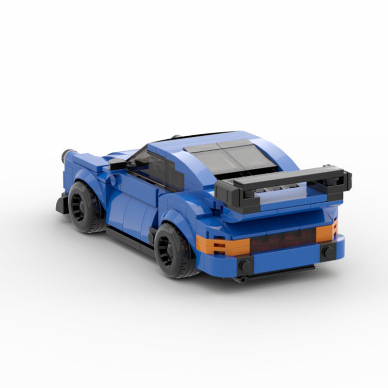 8-grid Building Block Car Model