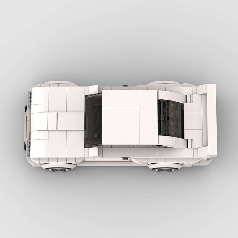 Racing Car Sports Car E30 M3 Model Small Particle Puzzle Assembled Building Block Toys