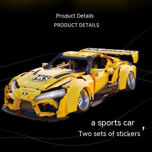 Model Small Particle Assembled Building Block Toys