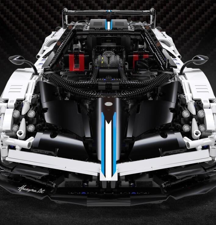 Static Version 18 Small Particle Assembly Intelligence Unit Blocks On Wheels Children's Toys