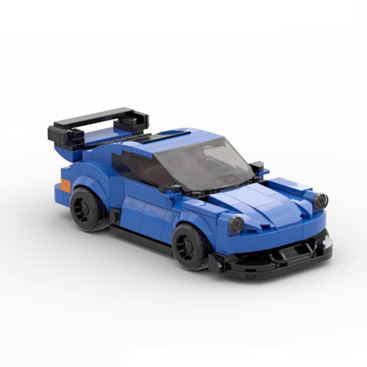 8-grid Building Block Car Model